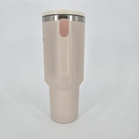 Stanley 40oz Quencher H2.0 Tumbler Blush Pink Handle Cup Aftermarket Lid No Stra - Picture 2 of 11